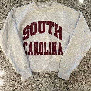 South Carolina cropped crewneck